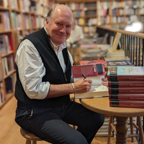 William Boyd signs 'The Romantic'