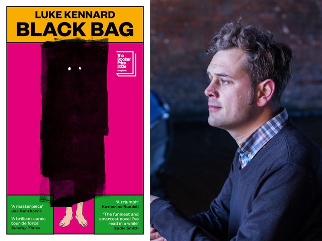 BLACK BAG BOOKER COVER