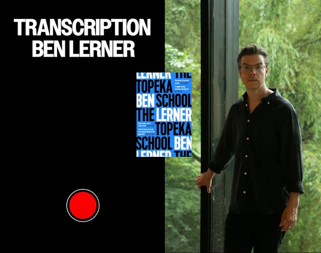 Ben Lerner event asset