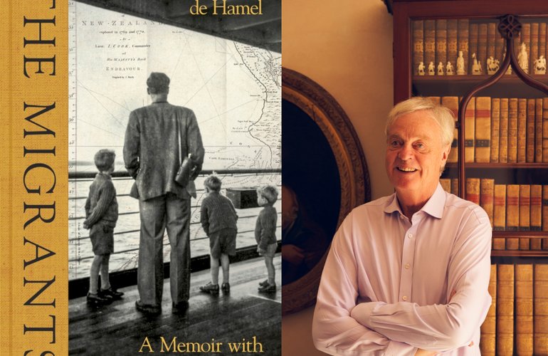 Christopher De Hamel Website image