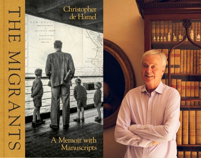 Christopher De Hamel Website image