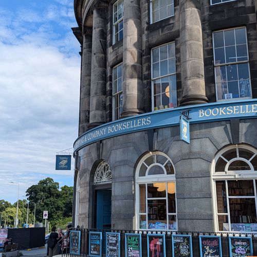 Edinburgh in the sun