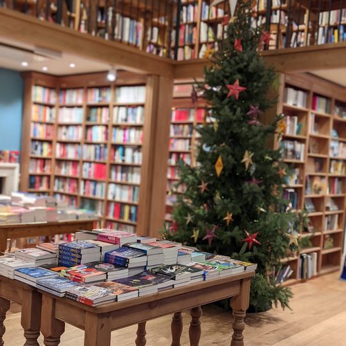 Christmas in the bookshop